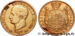 ITALIE - ROYAUME D ITALIE - NAPOLÉON Ier 40 Lire 1808 Milan