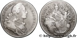 ALLEMAGNE - ÉLECTORAT DE BAVIÈRE - MAXIMILIEN III JOSEPH Thaler  1772 Munich