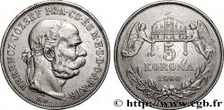 HUNGARY 5 Korona François-Joseph 1900 Kremnitz