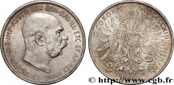 AUSTRIA 2 Corona François-Joseph Ier 1913 