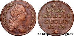 BELGIUM - AUSTRIAN NETHERLANDS 1 Liard Joseph II 1789 Bruxelles
