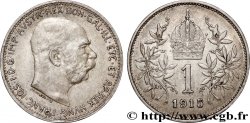 AUSTRIA 1 Corona François-Joseph Ier  1915 