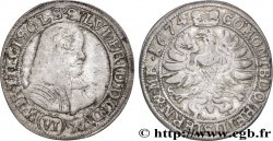 ALLEMAGNE - WURTEMBERG 6 Kreuzer au nom de Sylvain-Frédéric 1674 Stuttgart