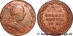 BELGIUM - AUSTRIAN NETHERLANDS 2 Liards Joseph II 1781 Bruxelles