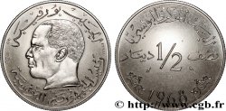 TUNISIE Essai de 1/2 Dinar Habib Bourguiba 1968 Paris