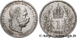 AUSTRIA 1 Corona François-Joseph Ier tête laurée 1893 Vienne