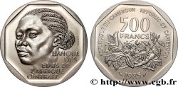 CAMEROUN Essai de 500 Francs femme légende bilingue 1985 Paris