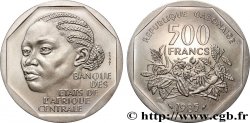 GABON Essai de 500 Francs femme africaine 1985 Paris