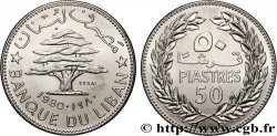 LIBAN Essai de 50 Piastres cèdre du Liban 1980 Paris