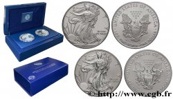 UNITED STATES OF AMERICA Coffret Proof 2 x 1 Dollar type Liberty Silver Eagle 2012 San Francisco