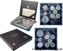 UNITED STATES OF AMERICA PROOF SET - 8 monnaies en argent 2014 S- San Francisco