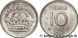 SUÈDE 10 Ore 1957 Stockholm