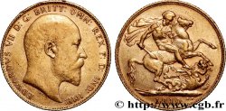 OR, PALLADIUM ET PLATINE INVESTISSEMENT 1 Souverain Edouard VII 1910 Londres