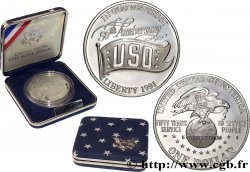UNITED STATES OF AMERICA 1 Dollar Proof 50e anniversaire de la United Service Organization 1991 San Francisco