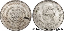MEXIQUE 1 Peso Jose Morelos y Pavon 1957 Mexico