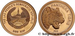 LAOS 500 Kip Proof Panthère 2008 