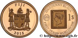 FIYI 1 Dollar Proof One Penny Black 2015  FDC 