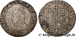 ENGLAND - KINGDOM OF ENGLAND - ELIZABETH I 1 Shilling N.D. 