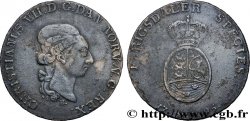 NORVÈGE - ROYAUME DE NORVÈGE - CHRISTIAN VII 1 Speciedaler  1795 Copenhague TB+ 