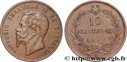 ITALIE 10 Centesimi Victor Emmanuel II 1866 Naples