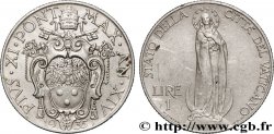 VATICAN ET ÉTATS PONTIFICAUX 1 Lire frappe au nom de Pie XI an XIV / Vierge sur un globe 1935 Rome