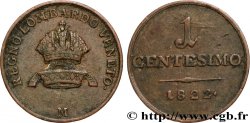 ITALIE - LOMBARDIE-VENITIE 1 Centesimo 1822 Milan - M