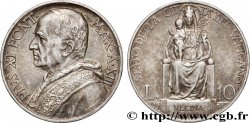 VATICAN ET ÉTATS PONTIFICAUX 10 Lire Pie XI anno XIII 1934 Rome