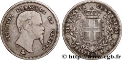 ITALIE 50 Centesimi Victor Emmanuel II Roi élu 1860 Florence