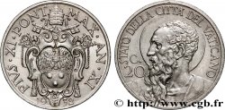 VATICAN ET ÉTATS PONTIFICAUX 20 Centesimi Pie XI an XI 1932 Rome