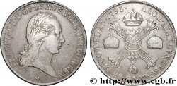 ITALIE - LOMBARDIE - FRANÇOIS II 1 Kronenthaler  1795 Milan