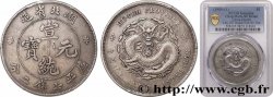 CHINE - EMPIRE - HUBEI 1 Dollar 1909-1911  TTB PCGS