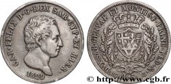 ITALIE - ROYAUME DE SARDAIGNE - CHARLES-FÉLIX 5 Lire 1829 Gênes