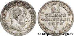 ALLEMAGNE - PRUSSE 2 1/2 Silbergroschen Royaume de Prusse Guillaume Ier 1872 Hanovre - B