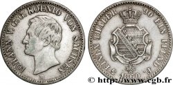 GERMANY - SAXONY 1/3 Thaler Jean / blason 1860 Dresde