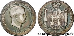 ITALIE - ROYAUME D ITALIE - NAPOLÉON Ier 5 Lire 1810 Bologne