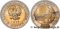 POLOGNE 5 Zlotych Château de Lancut 2024 Varsovie