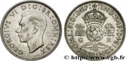 ROYAUME-UNI 1 Florin (2 Shillings) Georges VI 1940  TTB 