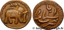 INDE - SULTANAT DE MYSORE 1 Paisa à l’éléphant AM 1217 (1789) Patan TTB+ 
