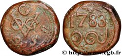 CEYLON 2 Stuivers 1783 Colombo