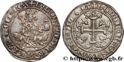 PROVENCE - COMTÉ DE PROVENCE - CHARLES II D ANJOU Carlin d argent n.d. Naples TTB+ 