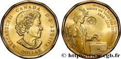CANADA 1 Dollar 100e Anniversaire du droit de vote des femmes 2016 Winnipeg MS 