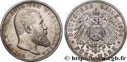 ALLEMAGNE - WURTEMBERG 5 Mark Guillaume II de Wurtemberg 1908 Stuttgart - F