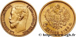 RUSSIE - NICOLAS II 5 Roubles  1899 Saint-Petersbourg