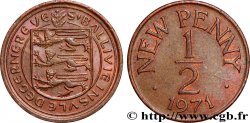 GUERNSEY 1/2 New Penny 1971 Londres