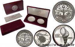 MARSHALL ISLANDS Coffret 1 Dollar + 1/2 Dollar Proof 1986 