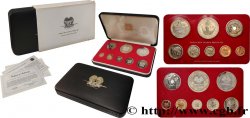 PAPOUASIE NOUVELLE GUINÉE Série Proof 8 monnaies 1984 Franklin Mint FDC 