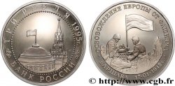 RUSSIA 3 Roubles Proof Libération de Varsovie 1995 Moscou