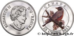 CANADA 25 Cents Proof Merle d’Amérique 2013 