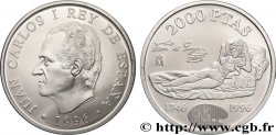 ESPAGNE 2000 Pesetas roi Juan Carlos, Francisco Goya 1996 