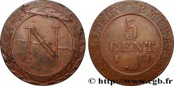 GERMANY - KINGDOM OF WESTPHALIA - JÉRÔME NAPOLÉON 5 cent. 1808 Strasbourg